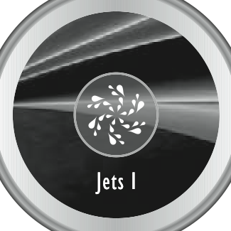 Klein hulppaneel met één knop: Jets 1