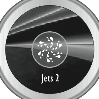 Klein hulppaneel met één knop: Jets 2