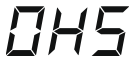 Display toont OH
