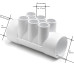 Spruitstuk, verdeler, Manifold 2 inch met 6 x 0,75 inch 672-4270 Spruitstuk, verdeler, Manifold 2 inch met 6 x 0,75 inch 672-4270