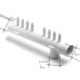 Spruitstuk, verdeler, Manifold 1 inch met 8 x 3/8 inch Waterway 672-4370 Spruitstuk, verdeler, Manifold 1 inch met 8 x 3/8 inch Waterway 672-4370