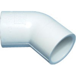 45 graden bocht voor spa leidingwerk 0,5 inch (ca. 21 mm.)