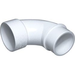 Spa PVC 90 graden bocht voor leidingwerk 2 inch binnen / buiten Waterway 411-9120