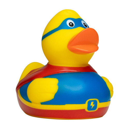 Rubber badeendje SuperDuck Rubber badeendje SuperDuck