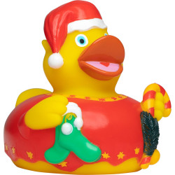 Rubber badeendje Christmas - kerstmis Rubber badeendje Christmas - kerstmis