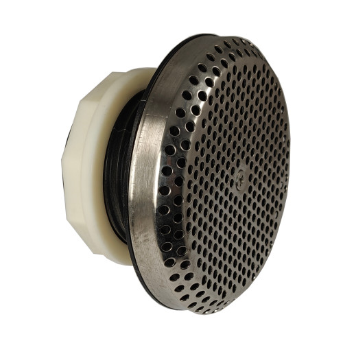 Spa inbouwdeel voor Passion spa aanzuigmond chroom diameter 10,2 cm voor 1,5 inch leiding Spa inbouwdeel voor Passion spa aanzuigmond chroom diameter 10,2 cm voor 1,5 inch leiding