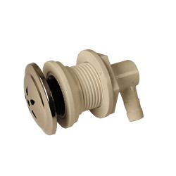 LVJ spa 1 inch Inox airjet/luchtjet D44 met schroefdraad met 6 gaatjes AJ003 LVJ spa 1 inch Inox airjet/luchtjet D44 met schroefdraad met 6 gaatjes AJ003