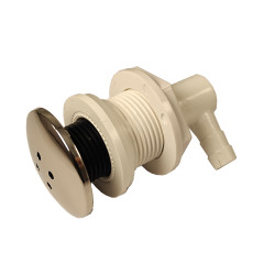 LVJ spa 1 inch Inox airjet/luchtjet D44 met schroefdraad met 4 gaatjes AJ002 LVJ spa 1 inch Inox airjet/luchtjet D44 met schroefdraad met 4 gaatjes AJ002
