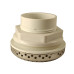 Spa inbouwdeel voor aanzuigmond chroom diameter 9 cm voor 1,5 inch leiding Spa inbouwdeel voor aanzuigmond chroom diameter 9 cm voor 1,5 inch leiding