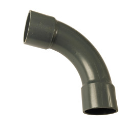 Spa PVC 50mm. 90 graden bocht hoge druk PVC  lang