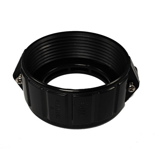 Verwarmingsbuis moer voor 2 inch heaterbuis (buitendiameter ca. 8,6 cm.) Verwarmingsbuis moer voor 2 inch heaterbuis (buitendiameter ca. 8,6 cm.)