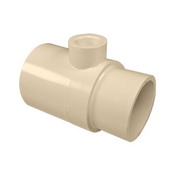 Spa PVC T-stuk 2 inch met uitloop naar 1/2 inch Waterway 413-2150