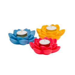 Drijvende waxinelichthoudertje, set van 3 Drijvende waxinelichthoudertje, set van 3