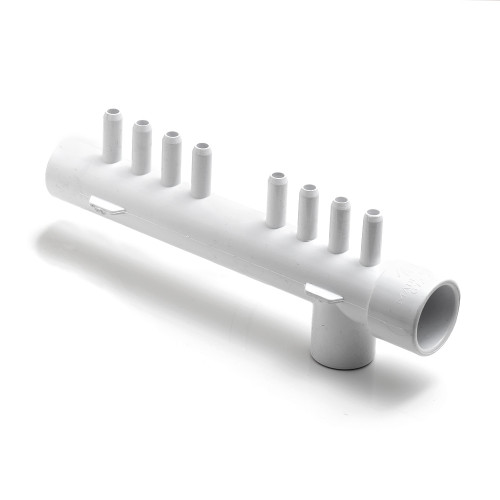 Spruitstuk, verdeler, Manifold 1 inch met 8 x 3/8 inch Waterway 672-4370 Spruitstuk, verdeler, Manifold 1 inch met 8 x 3/8 inch Waterway 672-4370