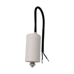 Spa pomp opstart capacitor condensator 4 µF met 2 aansluitdraden Spa pomp opstart capacitor condensator 4 µF met 2 aansluitdraden