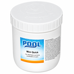 Pool Power Mini tabletten quick tabletten 2,7 gram 0,5 kg Pool Power Mini tabletten quick tabletten 2,7 gram 0,5 kg