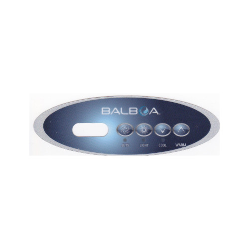 Spa display overlay Balboa VL240 voor 1 pomp