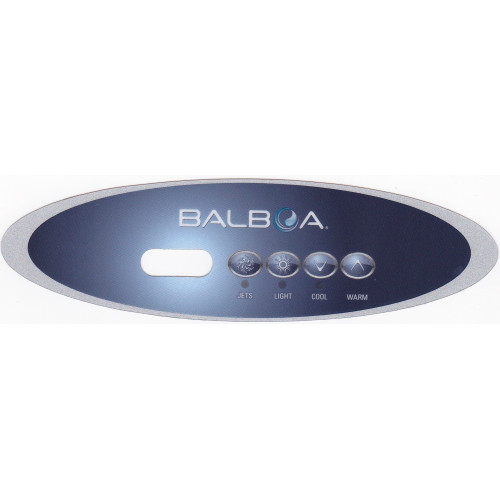 Spa display overlay Balboa VL260 voor 1 pomp
