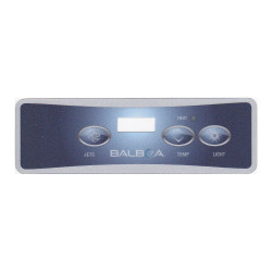 Spa display overlay Balboa VL401 voor 1 pomp (3 knoppen) Spa display overlay Balboa VL401 voor 1 pomp (3 knoppen)