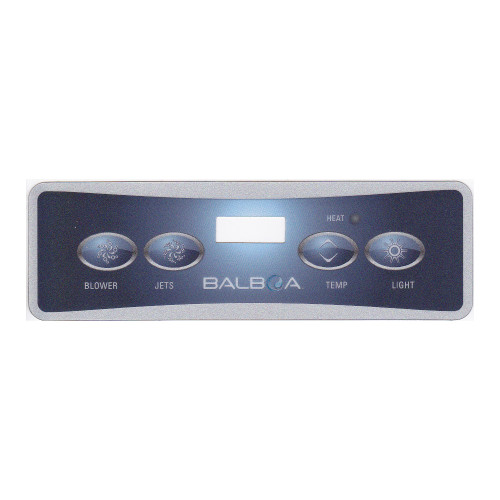 Spa display overlay Balboa VL401 voor 1 pomp en 1 blower Spa display overlay Balboa VL401 voor 1 pomp en 1 blower