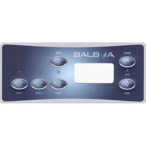 Spa display overlay Balboa VL701S voor 2 pompen Spa display overlay Balboa VL701S voor 2 pompen