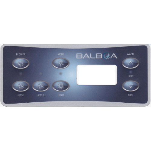 Spa display overlay Balboa VL701S voor 2 pompen + blower Spa display overlay Balboa VL701S voor 2 pompen + blower