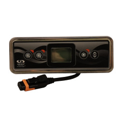 Spa display Gecko IN.K300 met 4 knoppen Spa display Gecko IN.K300 met 4 knoppen