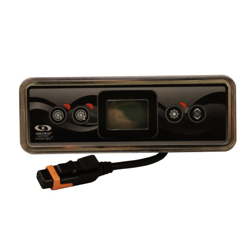 Spa display Gecko IN.K300 met 4 knoppen Spa display Gecko IN.K300 met 4 knoppen