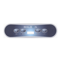 Spa display overlay Balboa VL400 light-temp-jets-jets Spa display overlay Balboa VL400 light-temp-jets-jets