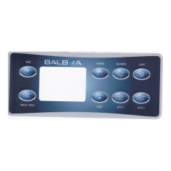 Spa display overlay Balboa VL801D voor 2 pompen + blower Spa display overlay Balboa VL801D voor 2 pompen + blower
