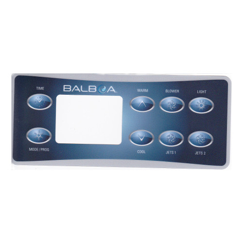 Spa display overlay Balboa VL801D voor 2 pompen + blower Spa display overlay Balboa VL801D voor 2 pompen + blower
