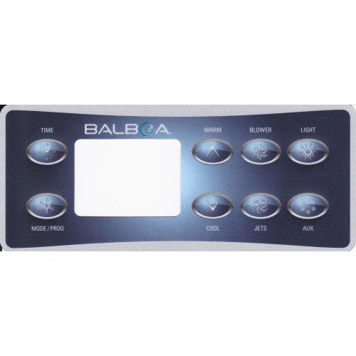 Spa display overlay Balboa VL801D voor pomp, blower en aux Spa display overlay Balboa VL801D voor pomp, blower en aux