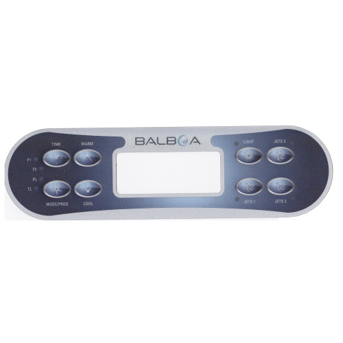 Spa display overlay Balboa ML700 voor 3 pompen Spa display overlay Balboa ML700 voor 3 pompen