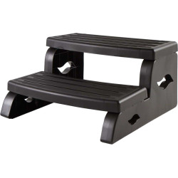 Kunststof trapje Durastep II Black zwart Kunststof trapje Durastep II Black zwart