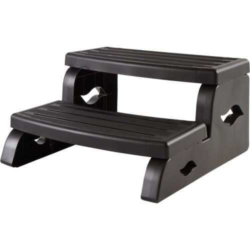 Kunststof trapje Durastep II Black zwart