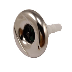 Passion - spa mini jet clickjet diameter 86mm., lengte 95mm. double roto zwart chroom