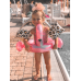 Zwemband splitring roze flamingo 45cm. (vanaf 3 jaar - max. 50kg) Zwemband splitring roze flamingo 45cm. (vanaf 3 jaar - max. 50kg)