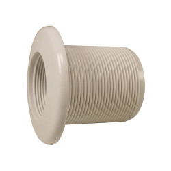 Wanddoorvoer lang voor dikke wanden gatmaat ca. 60mm.