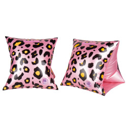 Zwembandjes voor kinderen van 0 - 2 jaar Luipaard print roze Zwembandjes voor kinderen van 0 - 2 jaar Luipaard print roze