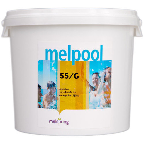 Melpool Chloor korrels 55G - 5 kg Melpool Chloor korrels 55G - 5 kg