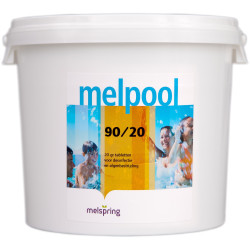 Melpool Chloor tabletten (chloorpillen) 90/20 - 5 kg Melpool Chloor tabletten (chloorpillen) 90/20 - 5 kg
