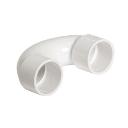 Spa PVC U-bocht 180 graden 1,5 inch Waterway 429-4000 Spa PVC U-bocht 180 graden 1,5 inch Waterway 429-4000