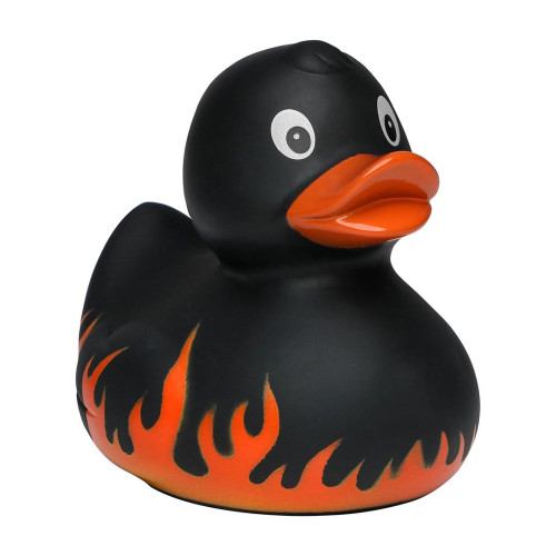 Rubber badeendje flames vlammen BBQ Rubber badeendje flames vlammen BBQ
