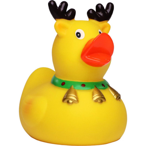 Rubber badeendje kerst rendier Rubber badeendje kerst rendier