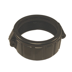 Pomp moer tweedelig  voor reparaties van kapotte moeren voor 2 inch  (buitendiameter ca. 8,6 cm.)