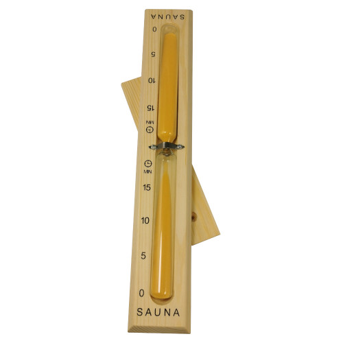 Sauna zandloper 15 minuten