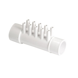 Spruitstuk, verdeler, Manifold 1,5 inch met 10 x 3/8 inch 672-4660 Spruitstuk, verdeler, Manifold 1,5 inch met 10 x 3/8 inch 672-4660
