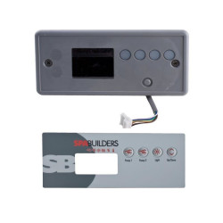 Spa builders voor Gecko TSC-19 display - bedieningspaneel voor 1 of 2 pompen Spa builders voor Gecko TSC-19 display - bedieningspaneel voor 1 of 2 pompen