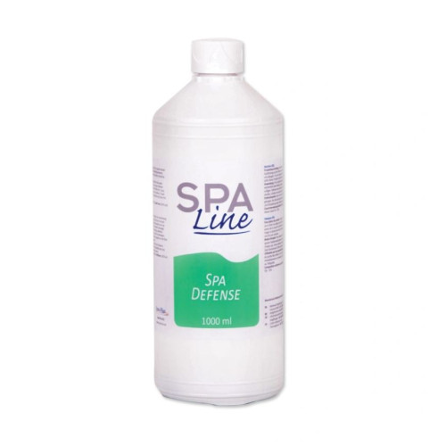 SPA Line Spa Defense ontkalker fles 1 liter SPA Line Spa Defense ontkalker fles 1 liter