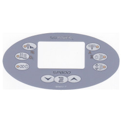 Spa display overlay Davey Spa power SP800